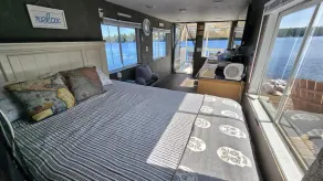 The Floater-A House Boat on Grant Island, Bham Lake, with HotTub, Boat, Pet Friendly - Image 4