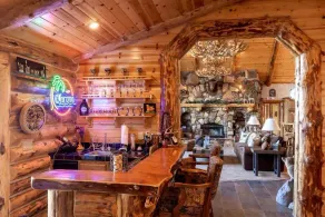 En af en slags! Drøm luksushytte. Lakefront. Spa, indendørs sauna, kæmpe spillerum. Tæt på skråninger. - Image 5