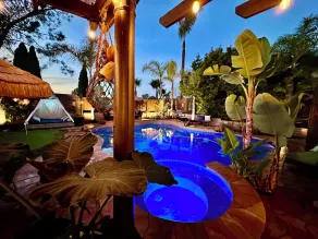 Coastal Retreat - Piscine, spa, putting green, foyer, salle de jeux et proche de la plage! - Image 4