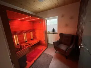 Garden/whirlpool/combination sauna large kitchen, rain shower. Very modern - Image 4