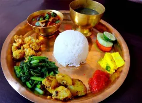 Typisk nepali homestay i cheetri samfund. - Image 5