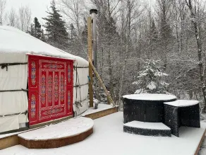 Stay in an Authentic Mongolian Yurt with Private Hot Tub - Image 4