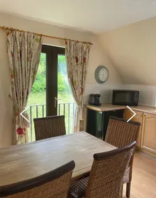 Beautiful 2 bed lodge with hot tub & sauna - Image 4