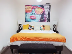 RETRO ABSTRACT, 4 BEDROOM WITH A COMPLIMENTARY HEATED POOL - Image 4
