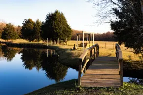 The Lakeside Suite at Moon Lake Farm - 2nd story deck overlooking the lake - Image 1