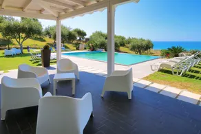 Großes Anwesen mit großem Garten, Golf, privatem Pool, Meerblick, Wi-Fi, Klima - Image 4