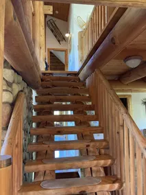 Gorgeous Log Home featuring  8-person outdoor HOT TUB-available year round. - Image 3