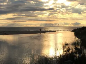 Sweetwater Cottage is a well curated cottage a block away from Hamlin Lake - Image 4