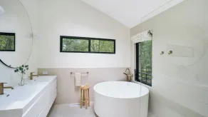 Contemporary and serene estate with heated saltwater pool, expansive... - Image 5