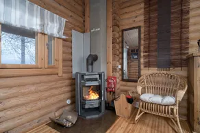 Nord-Savoien, Blockhütte und Sauna am See, Mietcottage. - Image 3