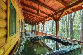 Redwood Lodge Hocking Hills-Covered Porches, Firepit, Hot Tub, Rec Room, WiFi - Image 4