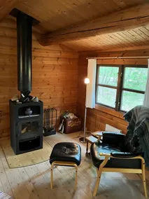 Log cabin on a 2000 m² nature estate, only5 km to the sea - Image 2