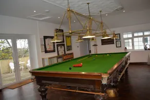 Indoor heated pool, games room and tennis court all private. - Image 3