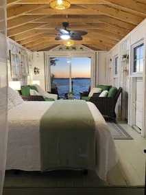 Entire Lakefront Cottage + Boathouse Cozy & Peaceful with Stunning Views - Image 2