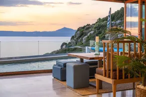 Luxury  Sea Villa Almy with pool  in Almyrida Chania - Image 5