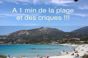 Stueetagen lejlighed på strandpromenaden i sundhed Ambroggio mellem Calvi og Ile Rous - Image 3