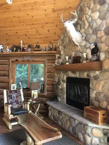 Custom Log Home w/ Lakefront in Northern Michigan 3BR/3BA - Image 2