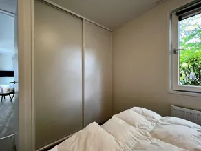 Beautiful, brand new and uniquely designed chalet with pretty garden. Very spacious, modernly furnished for 5 people with luxurious \"infinity\" gas fireplace, wash-and-dryer and free WiFi. - Image 3