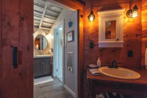 Beautiful Waterfront Home W/ Sleeping Porch on the Neuse River, outdoor shower. - Image 2