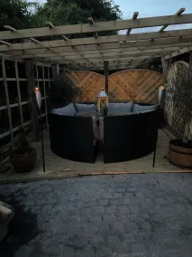 The hide away more than you think with a hot tub out door pizza oven  plus more - Image 4