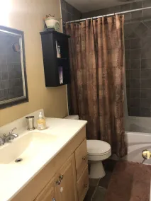 Peace of mind property is a one bedroom basement with separate entrance ,wet bar - Image 3