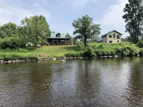 Relax at The Lincoln Log Cabin perched along the Jump River. - Image 5