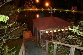Secluded Log Cabin with a 6-Person Hot Tub, Private Pond and Babbling Brook - Image 5