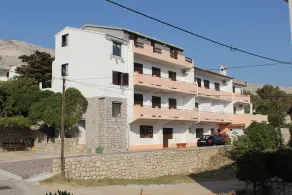 Appartement de deux chambres avec la terrasse et la vue sur le mer Pag (A-6329-b) - Image 5