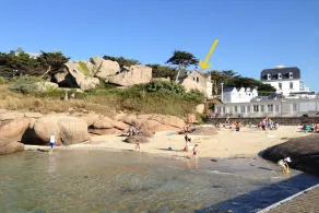 Maison SUPERBE VUE MER ET ROCHERS avec jardin TREGASTEL - Réf 8 - Image 3