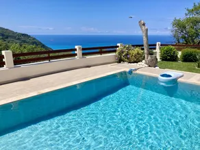 Modern spacious villa with private pool, large garden and sea view/sunset - Image 3