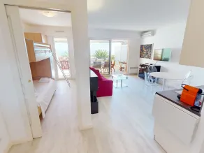 3 pièces climatisé avec terrasse, garage et WiFi à Menton - Image 5