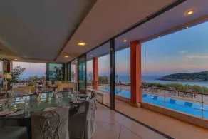 Black Diamond Beachfront Pool Villa Pasithea in Sounio, Athens - Image 2