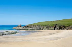 Fritliggende bungalow med udendørs opvarmet svømmebassin, St Merryn, Nr Padstow - Image 3