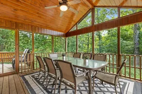 Secluded Spacious Cabin with Large Bedrooms and Huge Deck & Hot Tub - Image 2
