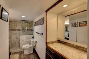 Panorama | Sweeping Bighorn Mountain Views | Spacious 3-Bedroom Walk-Out Retreat | Renovated Spa Bathroom | Western Living Room with Log Accents | Sheridan Wyoming Vacation Rental - Image 3