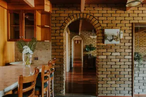 A tranquil & luxurious 4 bedroom home with a pool & wood fire - Image 4