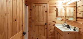 Expansive Lake Front Log Cabin/Easy Walk to Private! - Image 4
