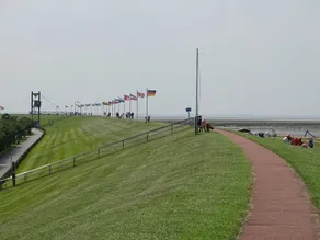 Friedrichskoog-Spitze, vue sur les digues, endroit calme, courtes distances, familial - Image 2
