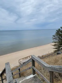 Lake Michigan Strandhaus mit Aussicht / Wasserzugang - Image 5