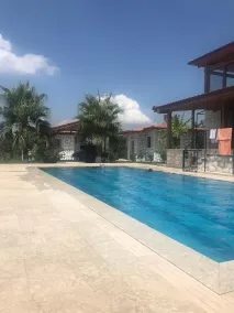Hilltop private Villa with garden, pool & seaview - Image 4