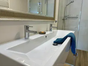 Lägenhet A, dusch eller bad, toalett, 1 sovrum - Urlaubsapartments Pfleger - Image 3