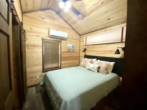 Phoenix Tiny House at Badin Shores Resort, lake view, porch, pool, beach, marina - Image 5