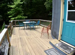 Unique and Charming BlueBird Yurt at Feathered Fox Farm - Image 2