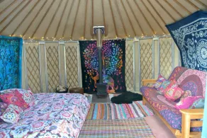 Eco-Glamping Mountain Yurt Nord du Pays de Galles - 4 personnes - Animaux acceptés et enfants - Image 5