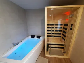 Schöne Wohnung mit Whirlpool und Grill - Image 2