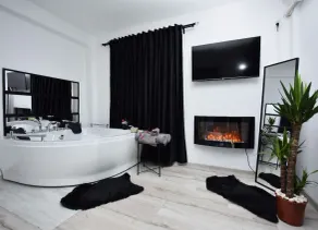 Lux: Jacuzzi Pat Rotund Semineu Oglinda pe Tavan - Image 2