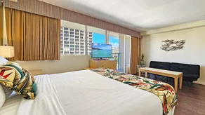 15e étage - Coeur de Waikiki avec balcon pour 4 personnes - Image 4
