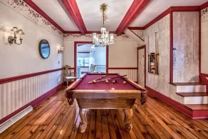 Kitchen, billiard and sun rooms. Walking distance to Main St. downtown. - Image 3