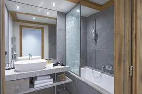 Wifi, direttamente sulle piste, vista montagna, fitness, piscina, sauna, hammam, balcone - Image 5