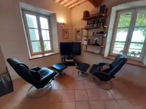 Restored farmhouse with heated pool and landscaped gardens. - Image 2